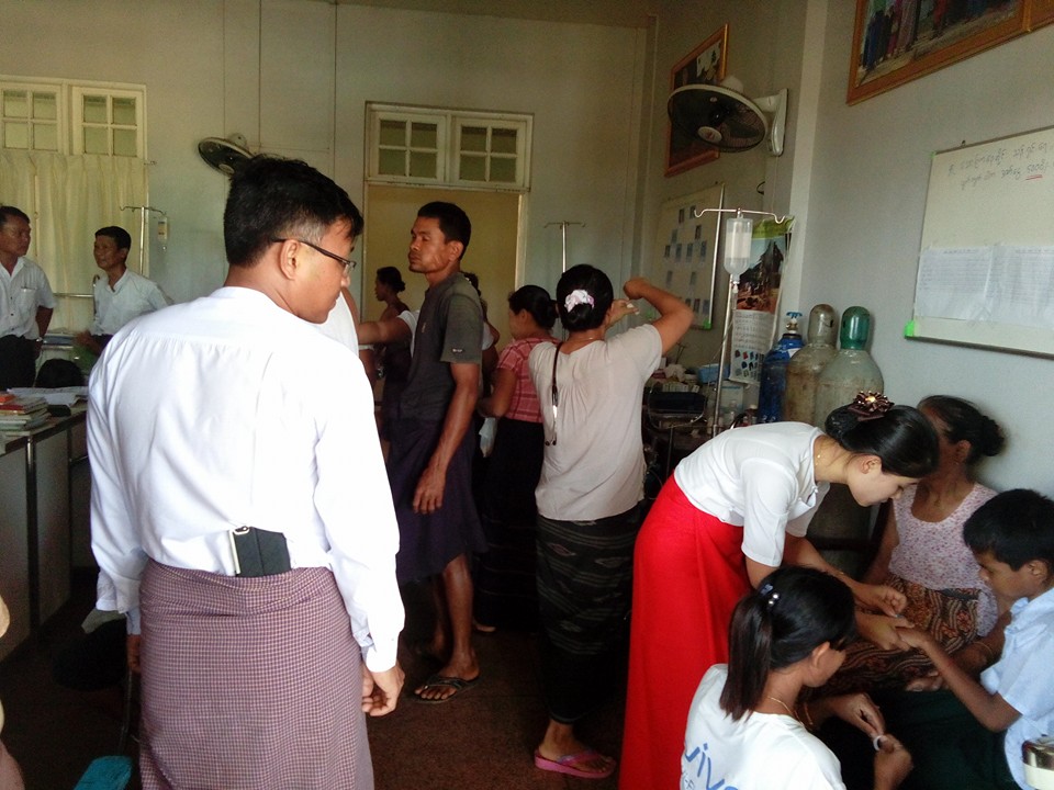 ဘီးလင္းတြင္ ေက်ာင္းသား ၃၀ ခန္႔ အစာအဆိပ္သင့္