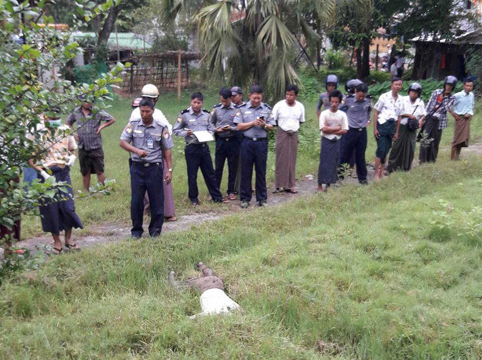 ႀကိဳ႕ပင္ေကာက္ လြတ္လပ္ေရးပန္းၿခံအတြင္း လူတဦး ေသဆုံးလ်က္ေတြ႔ရွိ (ဓာတ္ပုံ)
