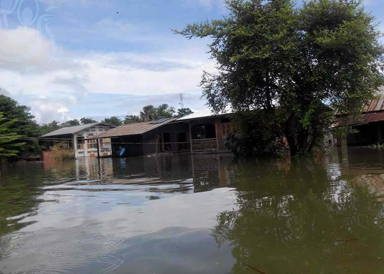 ခ်င္းတြင္းျမစ္ေရႀကီးမႈေၾကာင့္ ၿမိဳ႕ ၃ ၿမိဳ႕ ေရႀကီးေရလွ်ံ