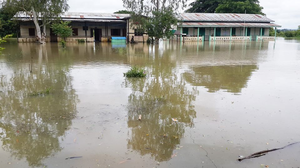 ဧရာ၀တီျမစ္ကမ္းေဘး ၿမိဳ႕နယ္အခ်ဳိ႔ ေရနစ္ျမဳပ္မႈအေျခအေန