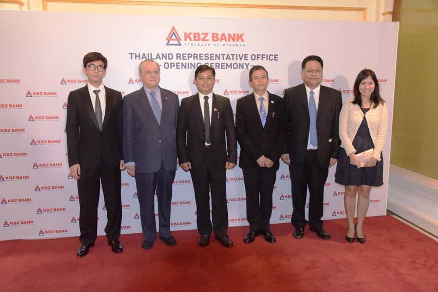 ျမန္မာႏိုင္ငံ၏ ပထမဆံုး ႏိုင္ငံတကာကုိယ္စားလွယ္႐ံုးကို ကေမၻာဇဘဏ္လီမိတက္က ထိုင္းႏိုင္ငံတြင္ စတင္ဖြင့္လွစ္