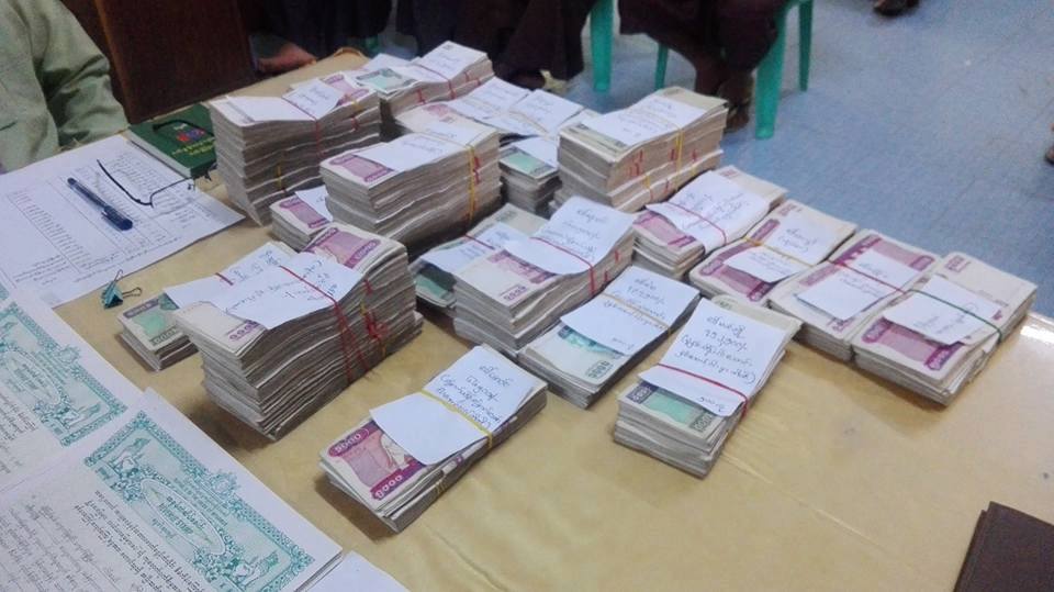 ပိုက္လုိင္းေၾကာင့္ ပ်က္စီးလယ္ေျမမ်ား ေလ်ာ္ေၾကးေပးမႈ ေတာင္သူမ်ား လက္မခံ