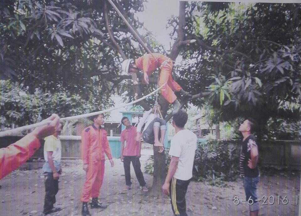 ကေလးၿမိဳ႕တြင္ သဘာဝေဘးကယ္ဆယ္ေရးသင္တန္း ျပဳလုပ္
