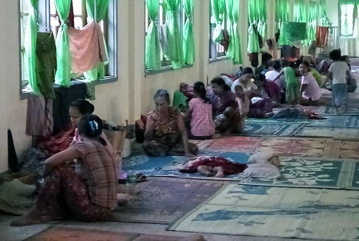 ေမွာ္ဘီၿမိဳ႕နယ္ရွိ ေရေဘးသင့္အိမ္ေထာင္စု ၁၀၃ စု အကူအညီ လိုအပ္