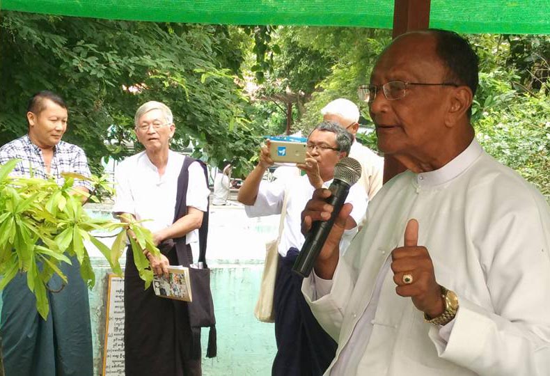 ကဗ်ာဆရာႀကီးကိုေလး(အင္း၀ဂုဏ္ရည္)၏ အသက္ ၈၀ ျပည့္ေမြးေန႔ က်င္းပ