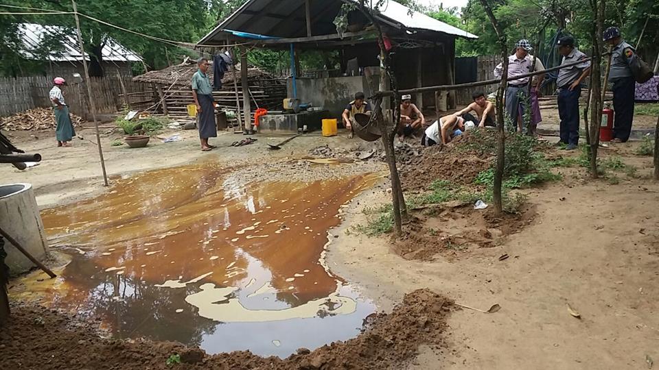 ကံမတြင္ ေရနံပိုက္လိုင္း ၄ ေနရာ ေပါက္