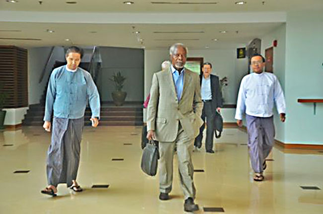ေဒၚေအာင္ဆန္းစုၾကည္ႏွင့္ ကုိဖီအာနန္ ယေန႔ ေတြ႔ဆုံေဆြးေႏြးမည္