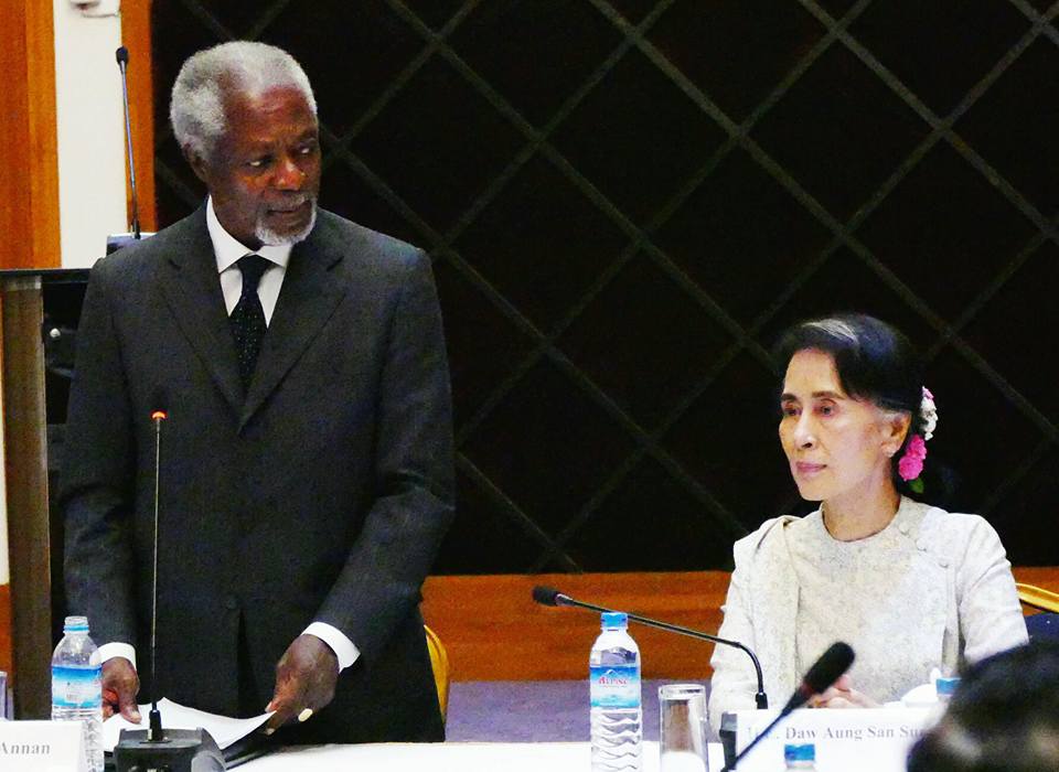 ရခုိင္ျပည္နယ္အေရး မ်က္ႏွာမလုိက္ဟု ႏိုဘယ္ဆုရွင္ ကိုဖီအာနန္ အာမခံ