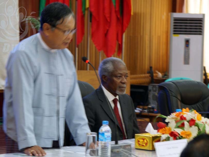 ရခိုင္ရပ္မိရပ္ဖလူမႈအဖြဲ႔အစည္းမ်ား မစၥတာကိုဖီအာနန္ကို ေဆြးေႏြးတင္ျပခြင့္မရ
