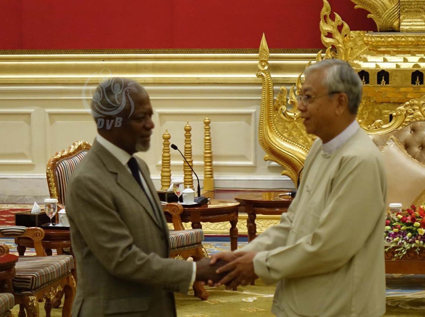 ကိုဖီအာနန္ေခါင္းေဆာင္မႈျဖင့္ ရခိုင္အေရး ေျဖရွင္းႏိုင္မည္ဟု ျမန္မာသမၼတေျပာၾကား