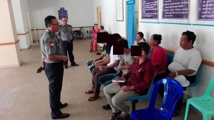 မူးယစ္ေဆး၀ါးစြဲေနသူမ်ားေဆးျဖတ္ႏိုင္ေရး ေကာ့ေသာင္းခ႐ိုင္ရဲတပ္ဖြဲ႔ ေဆာင္ရြက္ေပးေန