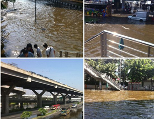 ဘန္ေကာက္ျမို ့အတြင္းပိုင္း ေရလြြွႊမ္းမိုးေတာ့မည္ဟု ထိုင္းအစိုးရက သတိေပး
