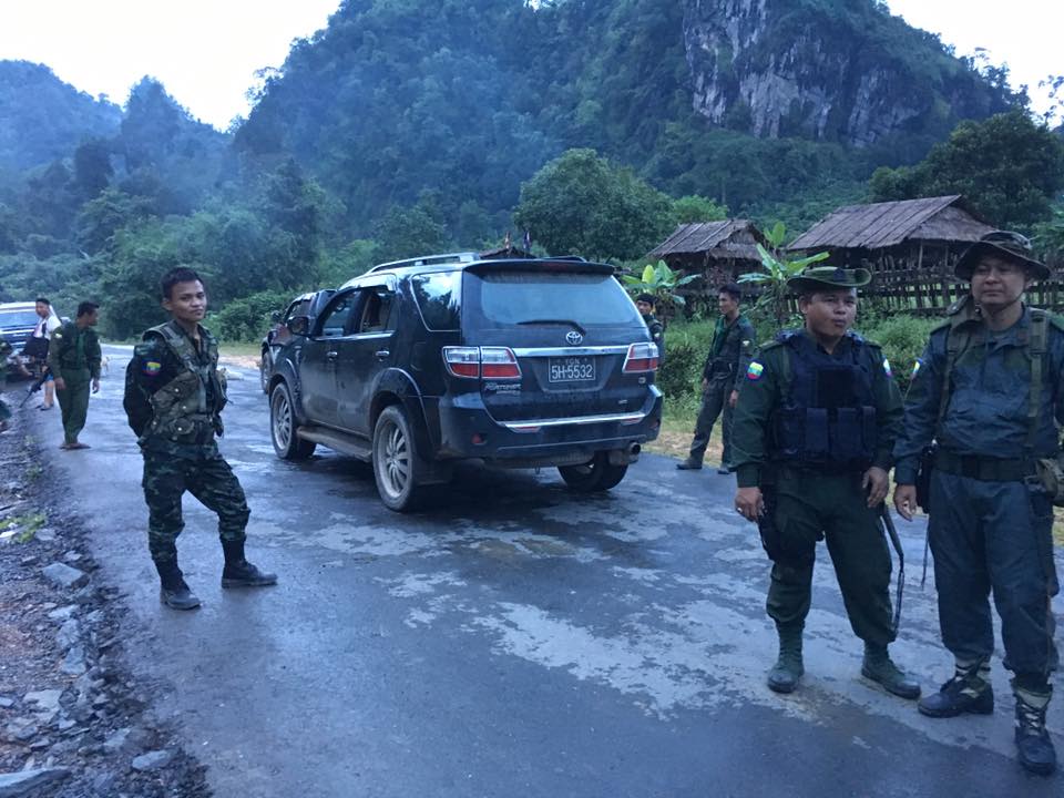 မဲသေ၀ါတြင္ ဘီဂ်ီအက္ဖ္ႏွင့္ တပ္မေတာ္က ထိန္းခ်ဳပ္ေနရာယူထားသည့္ ျမင္ကြင္းမ်ား (ဓာတ္ပုံ)