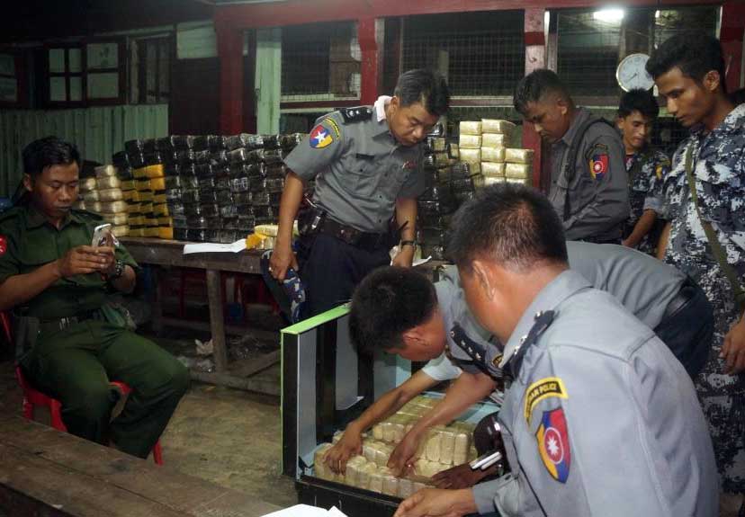 ဖမ္းမိ စိတ္ႂကြေဆးမ်ားကို တပ္ဖြဲ႔၀င္မ်ား ပတ္သက္မႈမရွိရန္ ၾကပ္မတ္ေနဟု ဆို