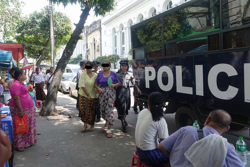အိမ္အကူမိန္းကေလး ၂ ဦးအား ႏွိပ္စက္ခဲ့သည့္ မိသားစု၀င္ ၄ ဦးကို ႐ုံးထုတ္