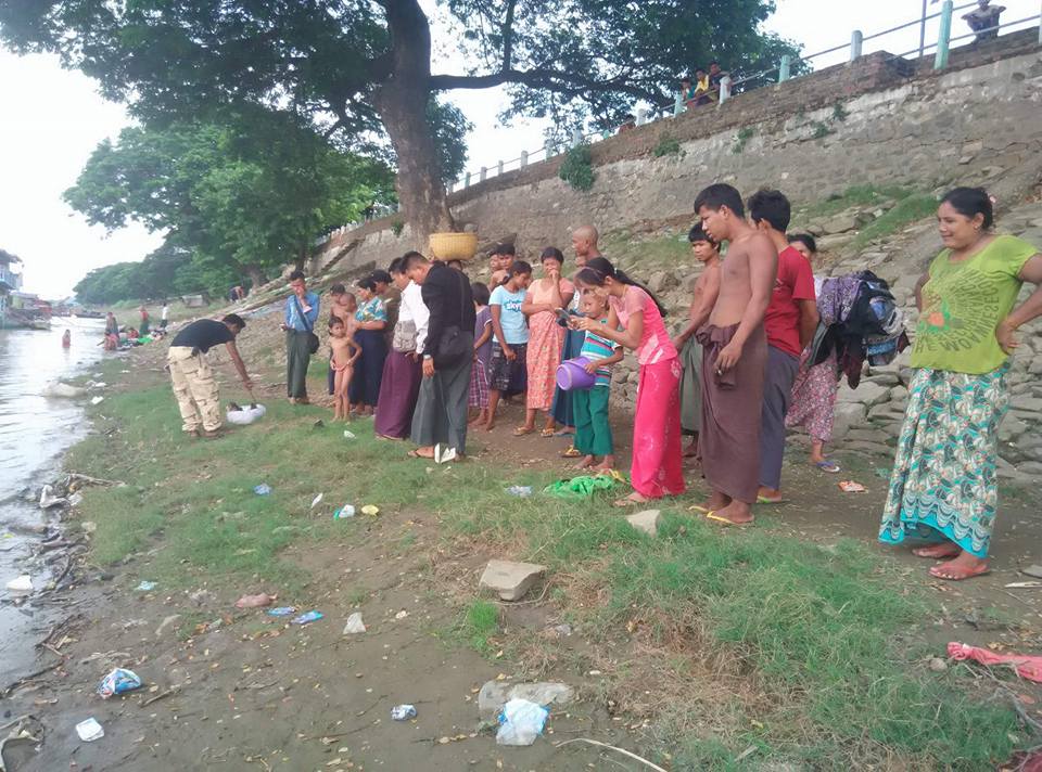 ခ်င္းတြင္းျမစ္ကမ္းေဘး ေခြးစားခံထားရသည့္ ေမြးကင္းစအေလာင္းေတြ႔ရွိ