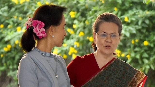 ေဒၚေအာင္ဆန္းစုၾကည္ႏွင့္္ ဆုိနီယာဂႏီၵ ေတြ႔ဆံု