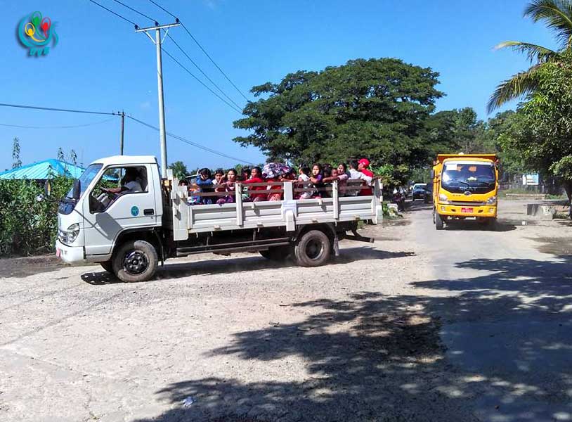 အၾကမ္းဖက္ခံရမည္ကို စိုးရိမ္သျဖင့္ တိမ္းေရွာင္လာသူ ၁၃၀ ေက်ာ္ကို ေနရပ္ျပန္ပုိ႔