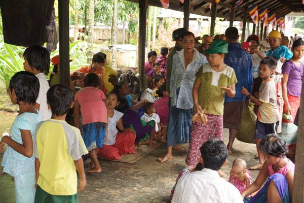 မုန္တုိင္းေရွာင္ ျပည္သူ ၁၀၀၀ ေက်ာ္ လပြတၱာၿမိဳ႕ေပၚ ေရာက္ရွိ (ဓာတ္ပုံ)
