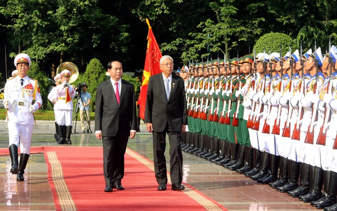 ျမန္မာ-ဗီယက္နမ္ ပူးေပါင္းေဆာင္ရြက္မႈျမႇင့္တင္ရန္ ႏွစ္ႏိုင္ငံေခါင္းေဆာင္မ်ားသေဘာတူ