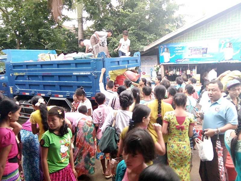 စစ္ေတြဒုကၡသည္စခန္းရွိ လူ ၁၇၀ ခန္႔ ေနရပ္ရင္းျပန္ပို႔