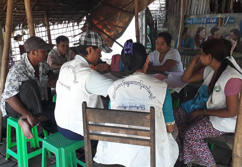 ေဒၚေအာင္ဆန္းစုၾကည္၏မဲဆႏၵနယ္ ေကာ့မႉးတြင္မဲစာရင္းေကာက္