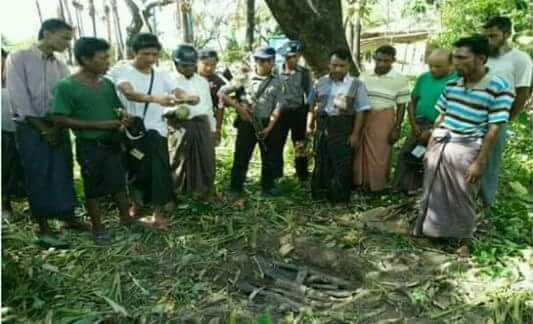 ေမာင္​ေတာတြင္​ ​ေသနတ္​မ်ားႏွင့္ က်ည္ဆန္​မ်ား ထပ္​မံ​ေတြ႔