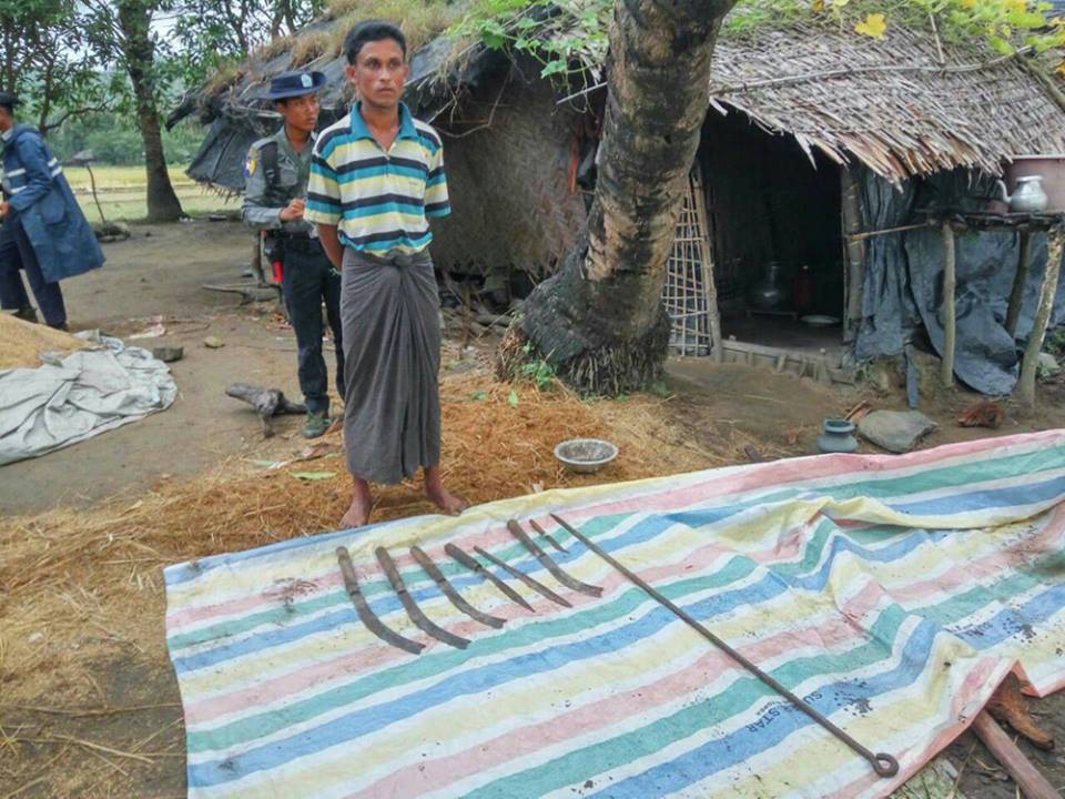 ေက်းရြာအုပ္ခ်ဳပ္ေရးမႉး အပါအဝင္ မသကၤာဖြယ္ ဘဂၤါလီ ၄ ဦးကို ဖမ္းဆီး