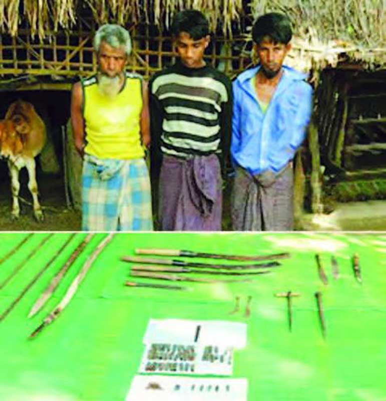 ေမာင္ေတာႏွင့္ရေသ့ေတာင္တြင္ အၾကမ္းဖက္သူႏွင့္ မသကၤာသူ ၈ ဦး ထပ္ဖမ္းမိ
