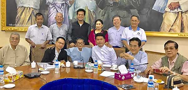 ဦးလူမင္းႏွင့္ ဒါ႐ိုက္တာေမာင္မ်ဳိးမင္း ေျပလည္မႈရရွိ