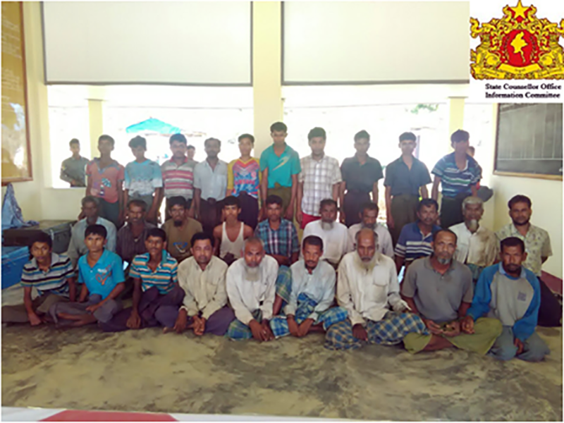 ေမာင္ေတာတြင္ အၾကမ္းဖက္ မသကၤာသူ ၆၀ ခန္႔ ထပ္မံဖမ္းဆီးရမိ