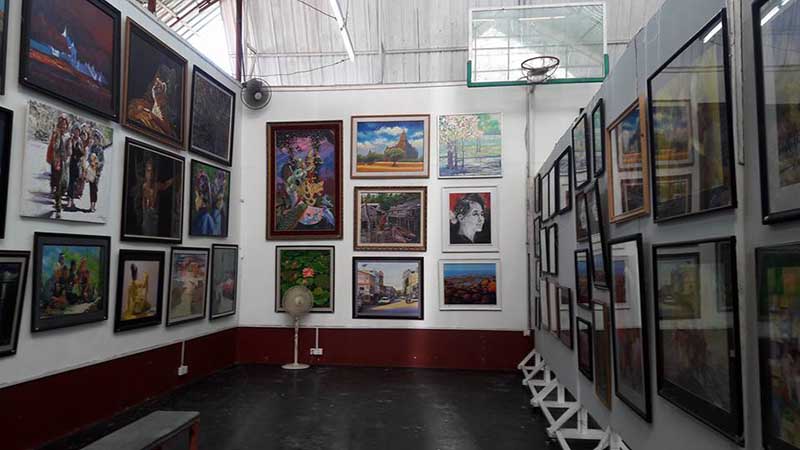 ဆရာႀကီး ဦးသုခ အမွတ္တရ ပန္းခ်ီျပပြဲ (ဓာတ္ပုံ)