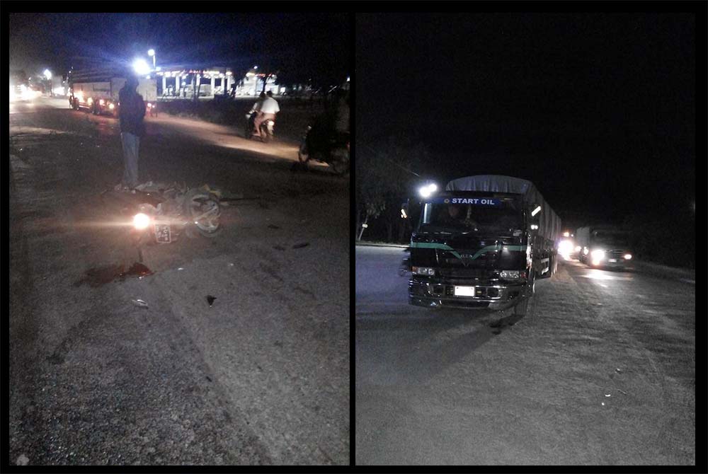 တြဲကားႏွင့္ ဆိုင္ကယ္ မ်က္ႏွာခ်င္းဆိုင္တိုက္၊ ကေလးငယ္ ၁ ဦး ေသဆံုး