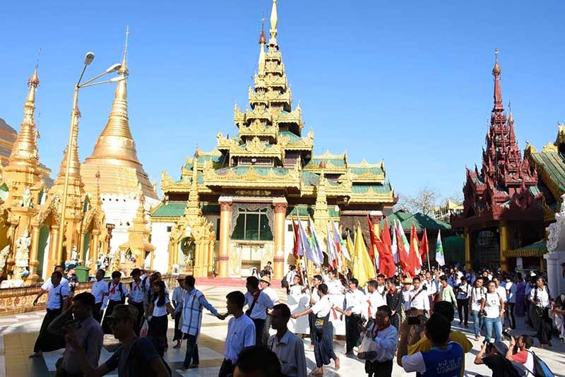 အမ်ိဳးသားေအာင္ပြဲေန႔ အခမ္းအနား ရန္ကုန္ၿမိဳ႕တြင္ က်င္းပမႈျမင္ကြင္းမ်ား (ဓာတ္ပုံ)