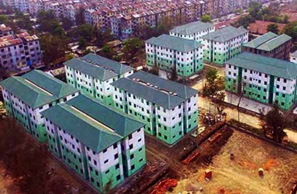 ရန္ကုန္တြင္ က်ပ္သိန္း ၁၀၀ ေအာက္ အိမ္ခန္းမ်ား သန္းႏွင့္ခ်ီ တည္ေဆာက္ေပးမည္