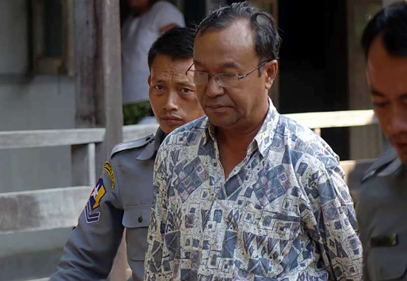 ေနျပည္ေတာ္ပ်ဥ္းမနားက သတင္းသမားတဦး ပုဒ္မ ၆၆(ဃ) နဲ႔ အမႈဖြင့္ဖမ္းဆီးခံရ