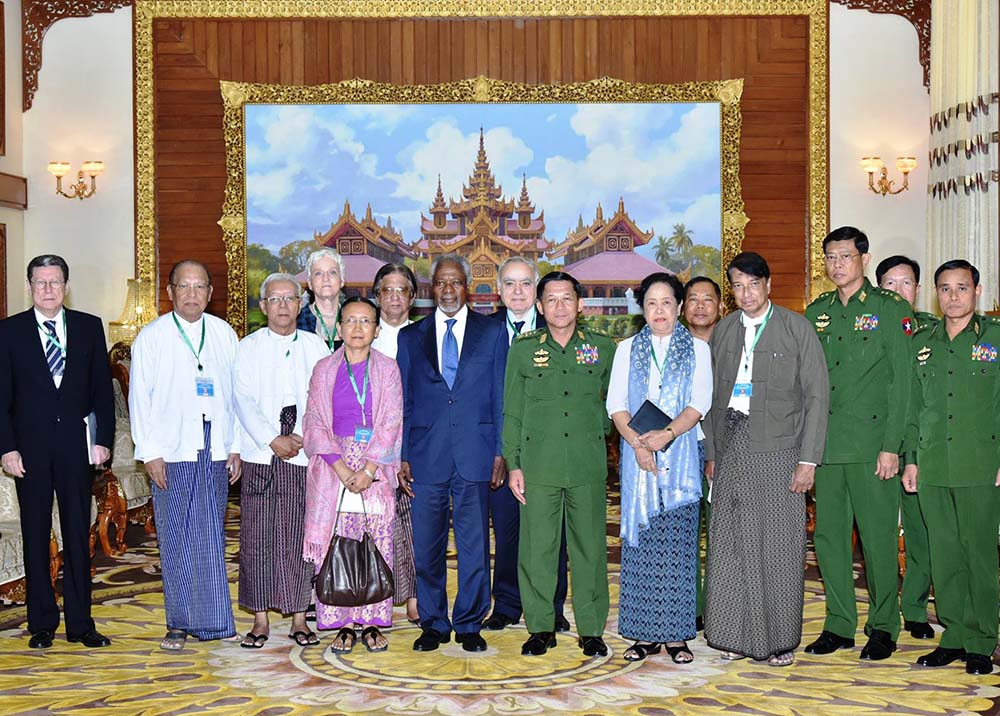 လူသတ္၊ မုဒိမ္း၊ မီး႐ႈိ႕မႈမ်ားလုပ္ေဆာင္ျခင္းမရွိဟု ဗုိလ္ခ်ဳပ္မႉးႀကီးမင္းေအာင္လႈိင္ရွင္းလင္း