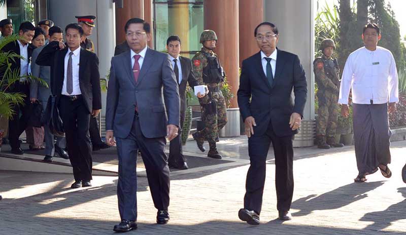 သီေပါမင္းနတ္ရြာစံ ႏွစ္ ၁၀၀ ျပည့္ပြဲတက္ရန္ ဒု-သမၼတႏွင့္ ကာခ်ဳပ္တို႔ အိႏိၵယသြား