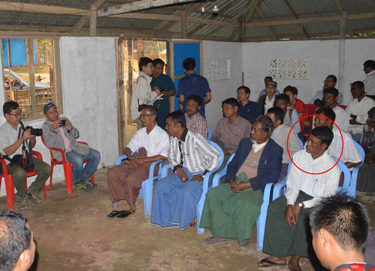 ငါးခူရေက်းရြာတြင္ သတင္းမီဒီယာမ်ားကို ေတြ႔ဆံုေျဖၾကားခဲ့သူ သတ္ျဖတ္ခံရ