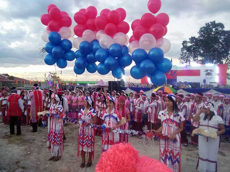 ကယားျပည္နယ္မွာပထမဆံုးအႀကိမ္က်င္းပတဲ့ ကရင္ႏွစ္သစ္ကူးပြဲေတာ္ (ဓာတ္ပံု)