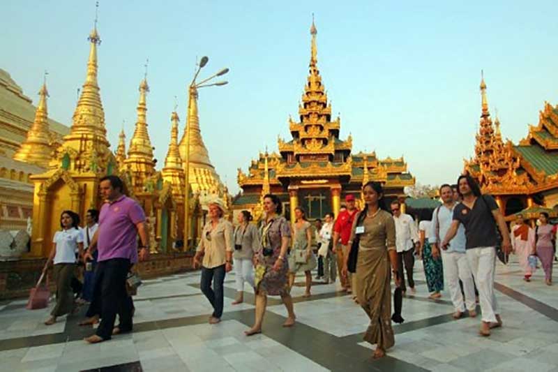 ျမန္မာႏုိင္ငံတြင္း ႏိုင္ငံျခားသားဧည့္သည္ ဝင္ေရာက္သည့္အေရအတြက္ ေလ်ာ့က်