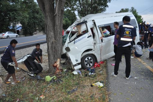 ျမန္မာႏိုင္ငံသားမ်ား စီးလာသည့္ကား မေတာ္တဆျဖစ္၊ ၁ ဦးေသဆံုး ၄ ဦးဒဏ္ရာရ