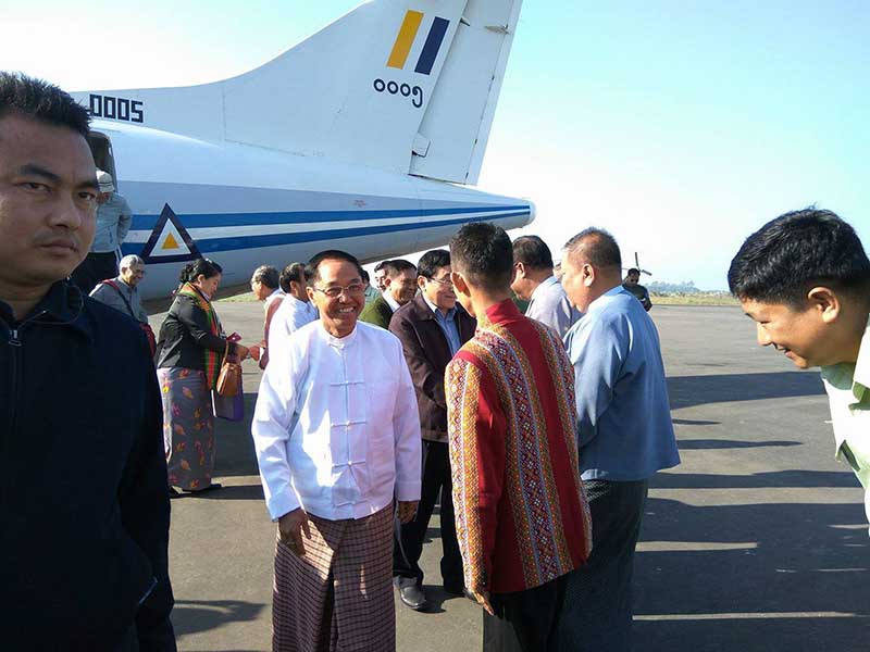 ဒုသမၼတဦးေဆာင္သည့္ စုံစမ္းေရးေကာ္မရွင္ ေမာင္ေတာကို ဒုတိယအႀကိမ္ သြားေရာက္