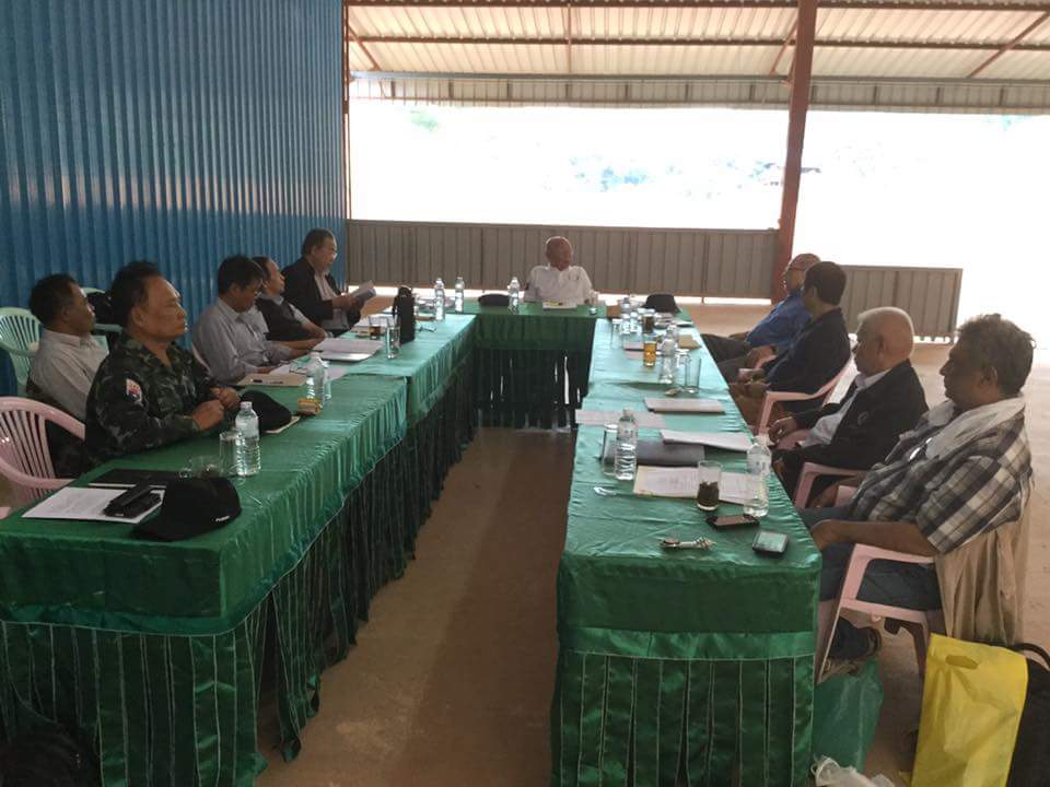 အန္စီေအလက္မွတ္ထိုးထားသည့္အဖြဲ႔မ်ား ေကအန္ယူနယ္ေျမ၌ အေရးေပၚအစည္းအေ၀းက်င္းပ