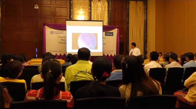 ျမန္မာအပါအဝင္ ၁၁ ႏိုင္ငံတြင္ ဆင္ေျခေထာက္ေရာဂါ ပေပ်ာက္ေရး အရွိန္ဟုန္ျမႇင့္ေဆာင္ရြက္