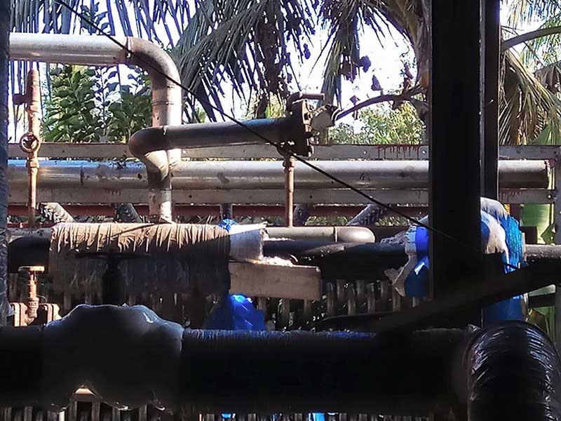 လက္ပံတန္းတြင္ ေရခဲစက္ ဂက္စ္ပိုက္ေပါက္ကြဲ၍ လူ ၁ ဦး ေသဆံုး