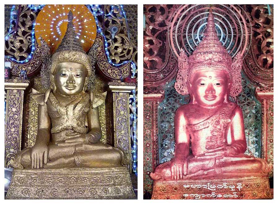 ေက်ာက္ေတာ္မဟာမုနိဘုရားေရွးမူမပ်က္ လုပ္ေဆာင္ေနသည့္အေပၚ ဘုရားေဂါပကတခ်ိဳ႕ ကန္႔ကြက္