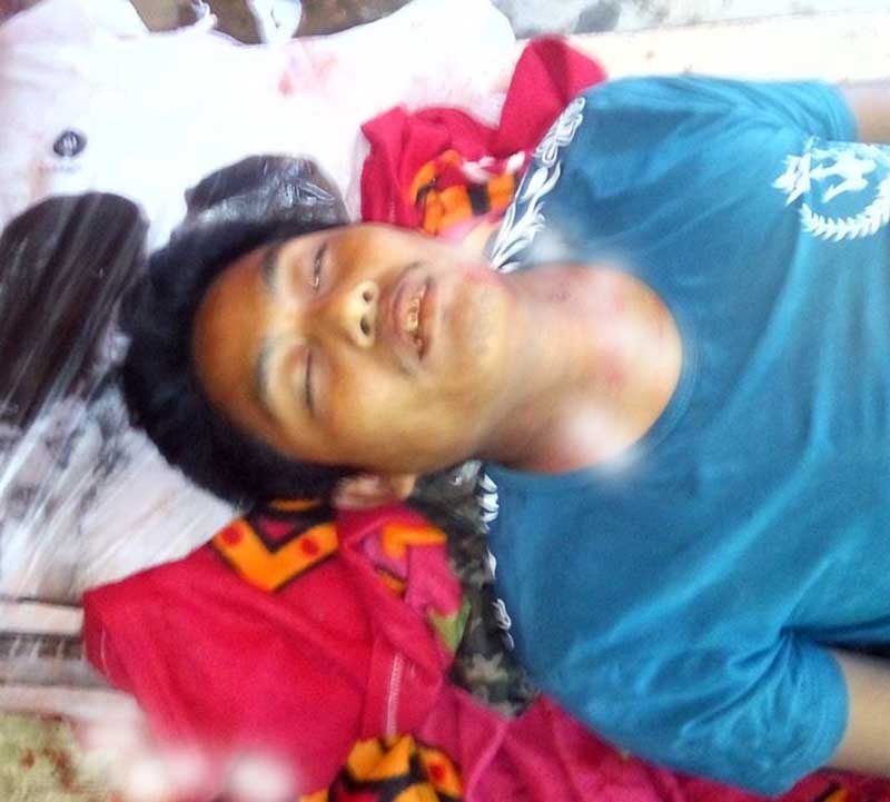 မအီၿမိဳ႕ဇာတ္ပြဲ ခုိက္ရန္ျဖစ္ပြားမႈတြင္ ရဲတပ္သားတဦး ဓားထိုးခံရ ေသဆုံး