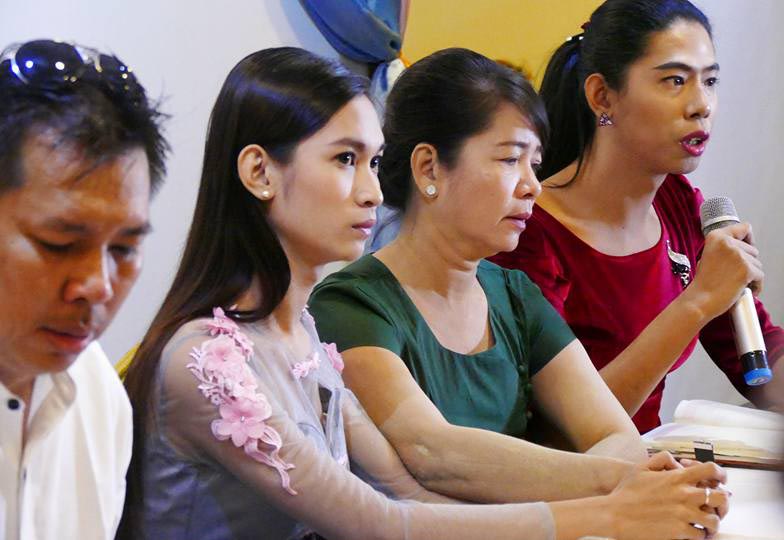 သတင္းစာတြင္ တပတ္အတြင္း ေၾကညာေတာင္းပန္ရမည္ဟု ေဂးအလွမယ္မ်ဳိးကိုကိုစန္း မိခင္ေျပာ