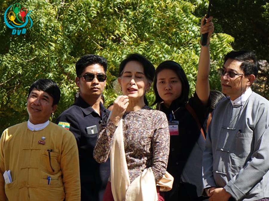 ပုဂံဘုရားေပၚ ေန၀င္ေနထြက္ၾကည့္႐ႈမႈ ေနာင္တြင္ ပိတ္ပင္ရမည္ဟု ေဒၚေအာင္ဆန္းစုၾကည္ ေျပာ